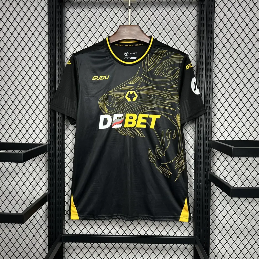 Wolves Football Jersey Away Custom Shirt 2024/25