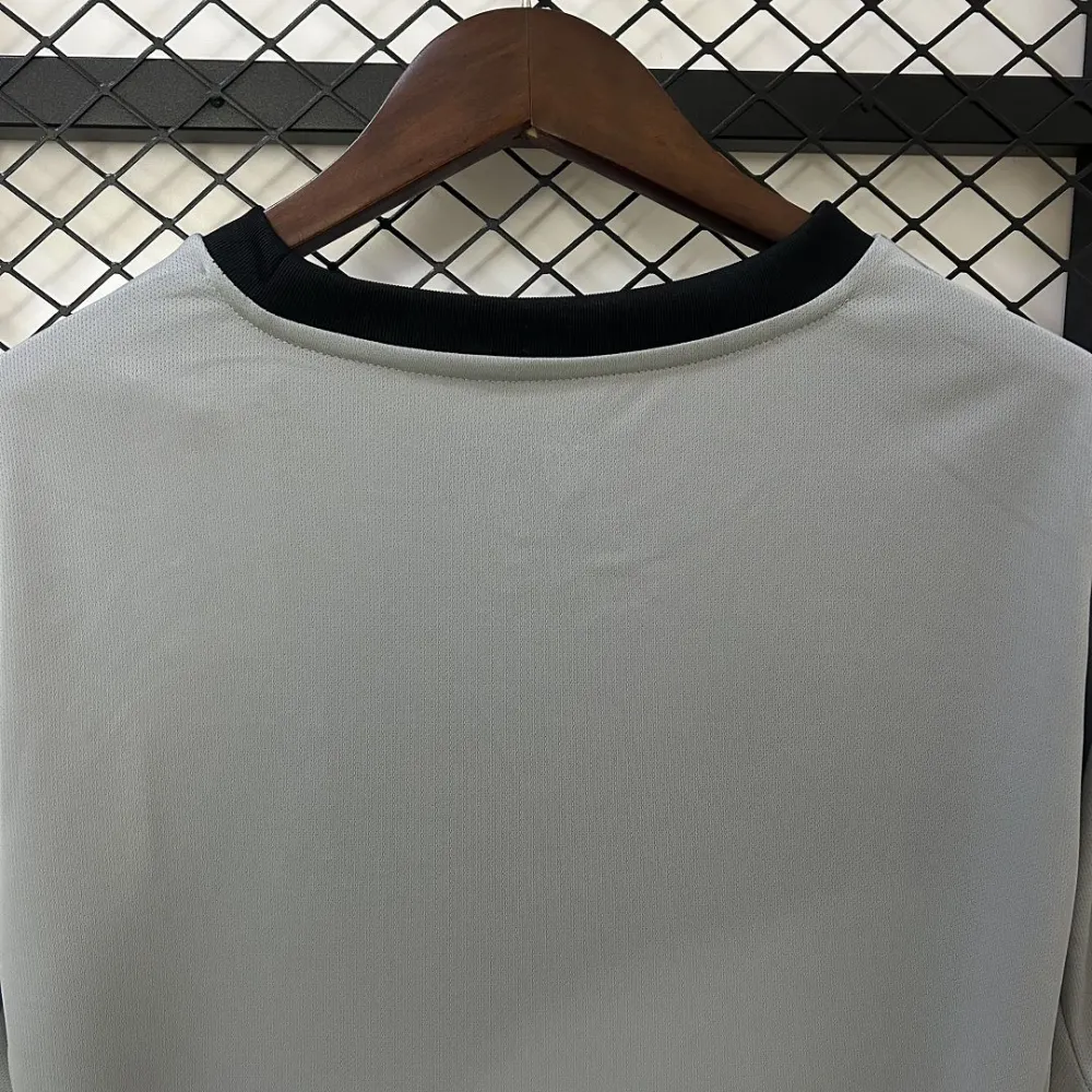 Portugal Soccer Jersey Grey Goalkeeper Custom Shirt 2025