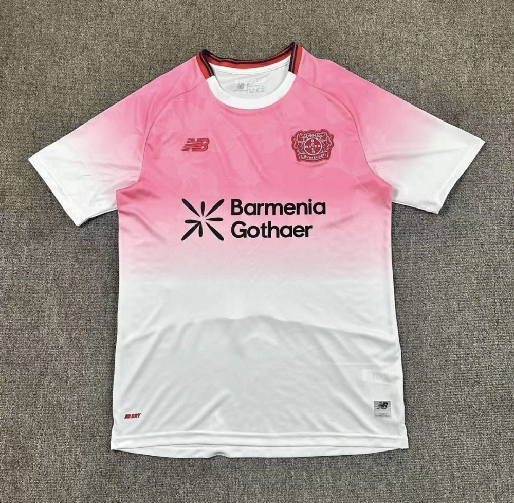 Bayer 04 Leverkusen Soccer Jersey Away Custom Shirt 2025/26