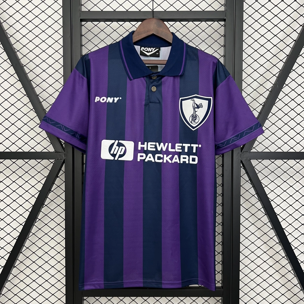 Tottenham Hotspur Retro Football Jersey Away Custom Shirt 1995/97