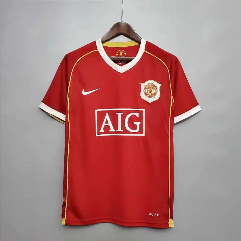 Manchester United Retro Home Football Jersey Shirt 2006/07