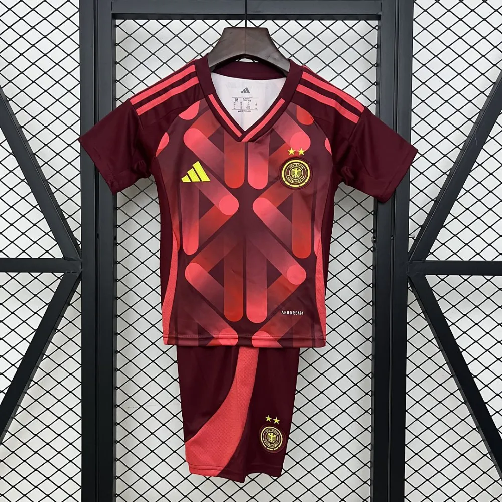 Germany Football Uniform Away Kids Kit Jersey+Shorts 2025