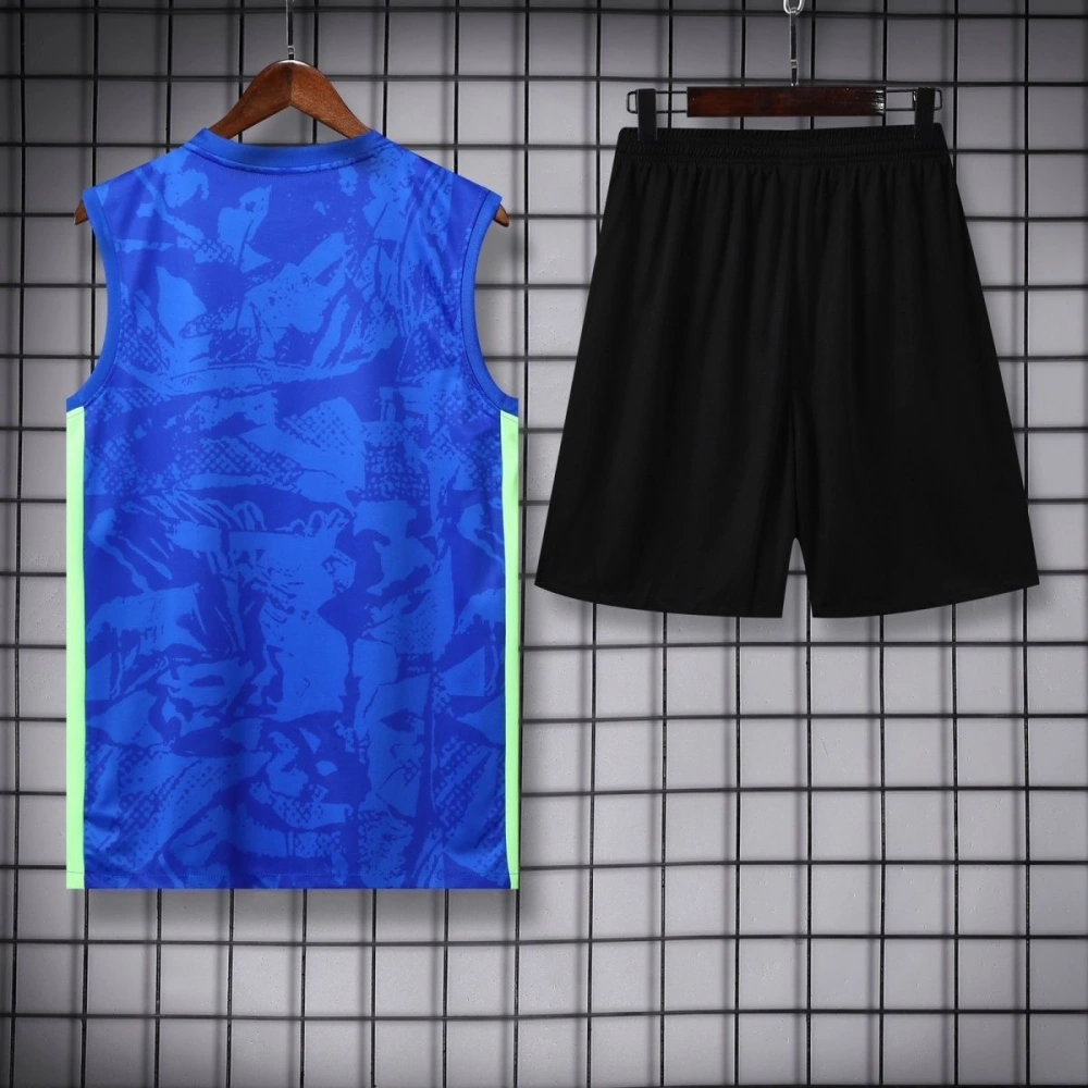 Barcelona Sleeveless Training Kit Blue 2025/26