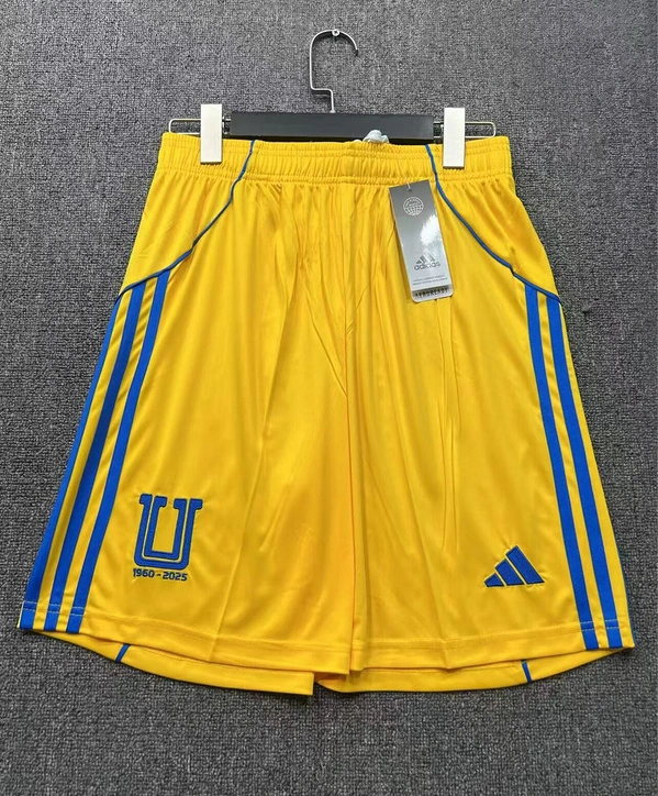 Tigres UANL Soccer Jersey Home Custom Shorts 2025/26