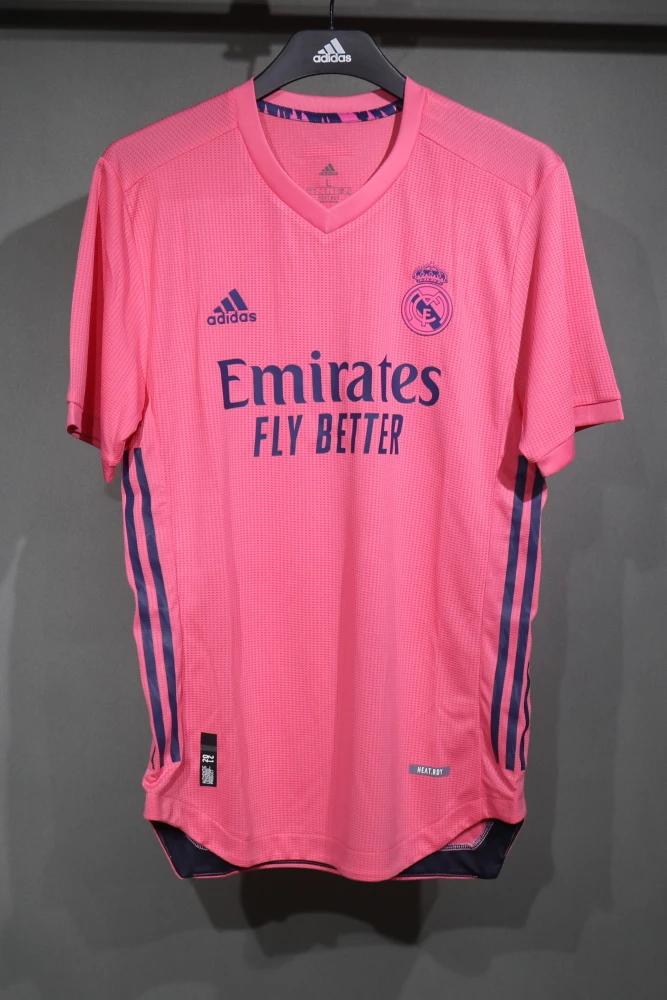 Real Madrid Authentic Retro Jersey Away Soccer Shirt 2020/21