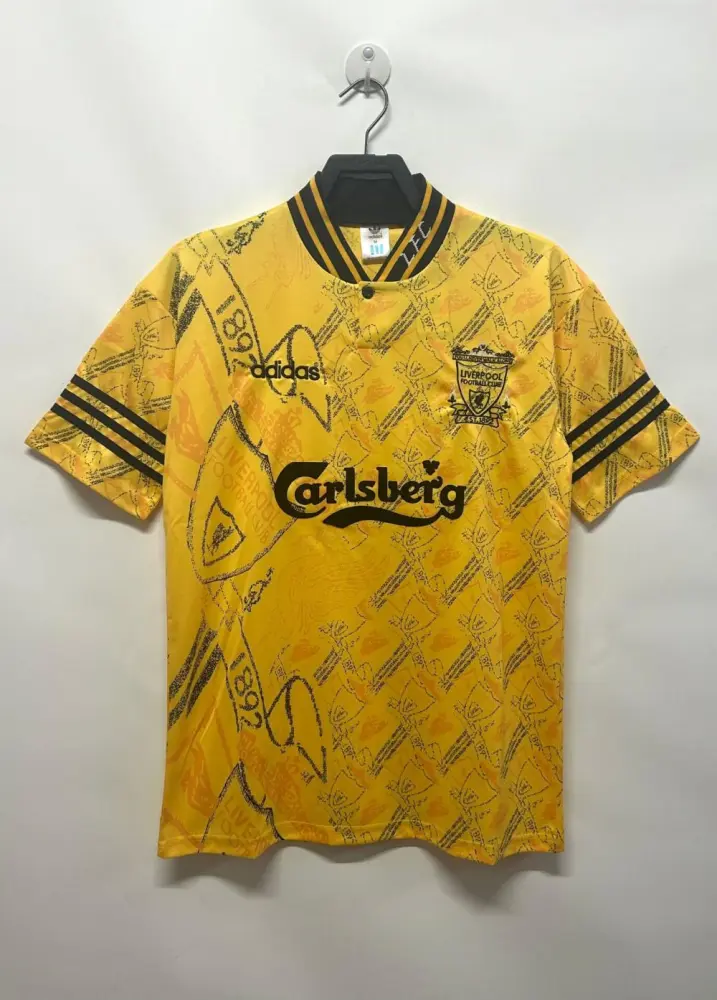 Liverpool Retro Football Jersey Third Away Custom Shirt 1994/96