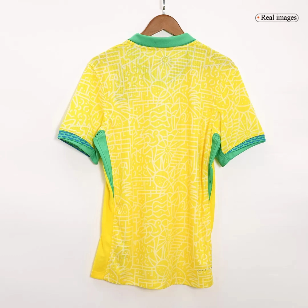 Brazil Authentic Soccer Jersey Home Shirt Copa America 2024
