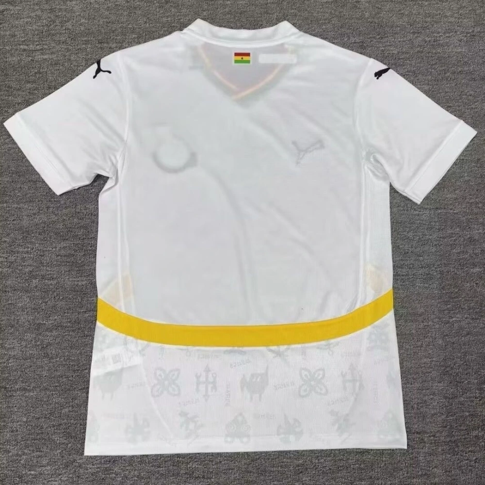 Ghana Soccer Jersey Home Custom Shirt World Cup 2024-25