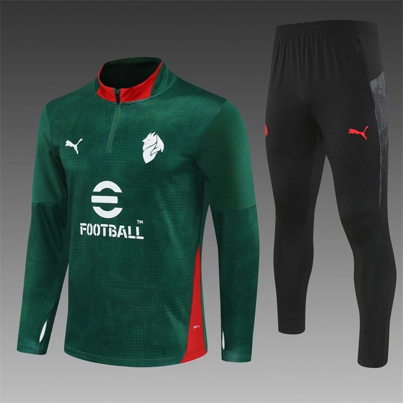 Kids AC Milan Training Kit (Sweatshirt+Pants) Blue 2025/26