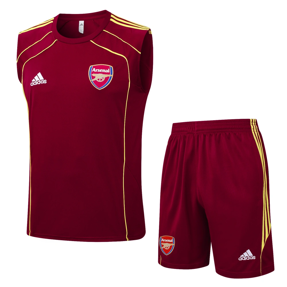 Arsenal Sleeveless Training Kit Red 2025/26