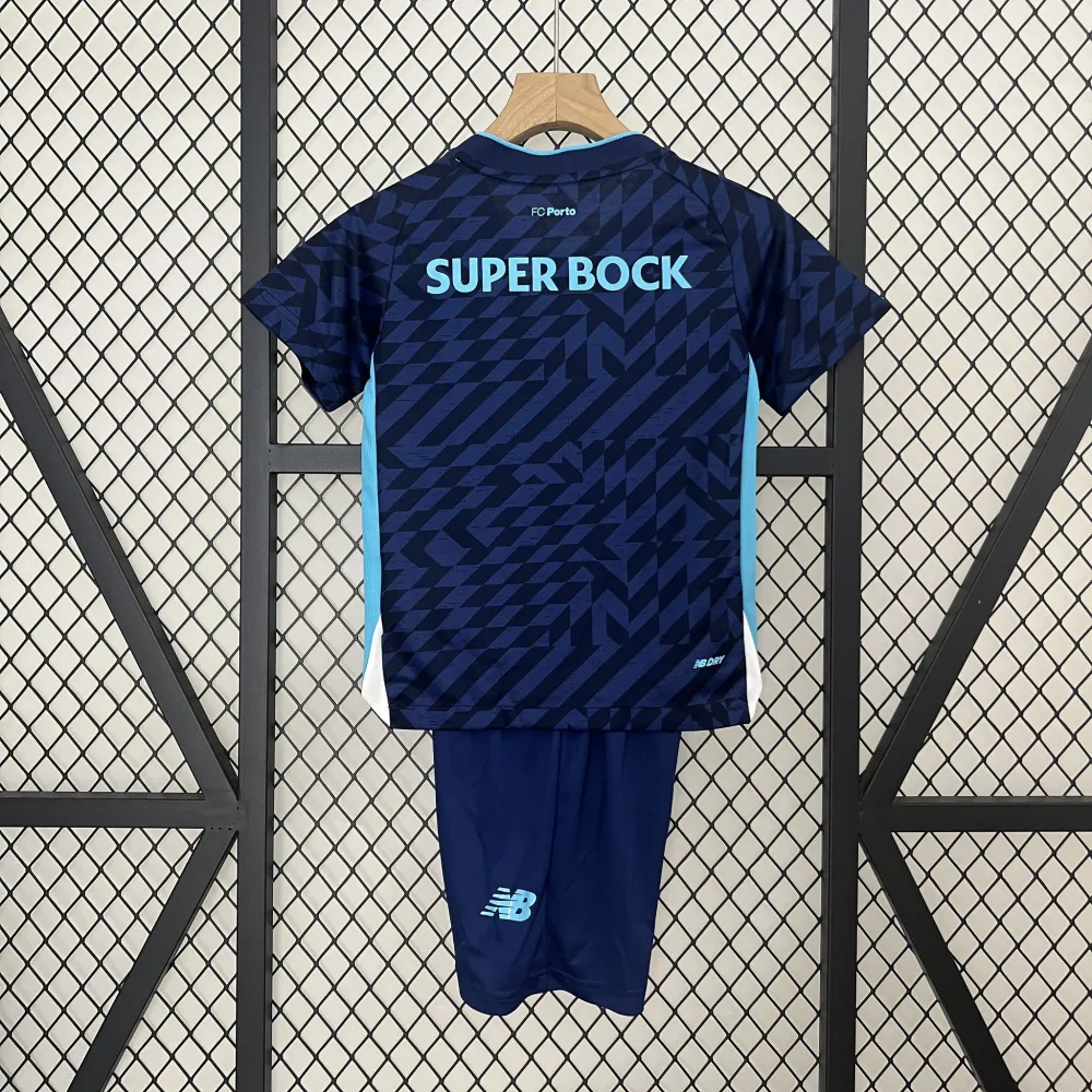 FC Porto Soccer Jersey Third Away Kids Kit Jersey+Shorts 2024/25