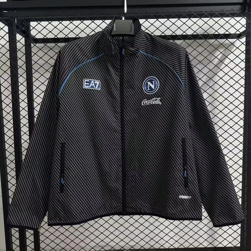 Napoli Windbreaker Jacket Black 2025/26