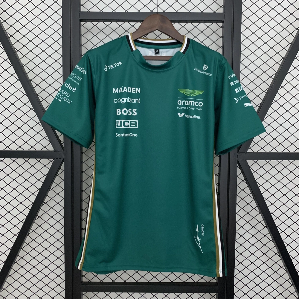 Aston Martin Aramco Cognizant F1 Racing Team T-Shirt 2025