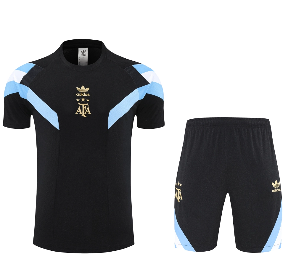 Argentina Training Jersey Kit Black 2025