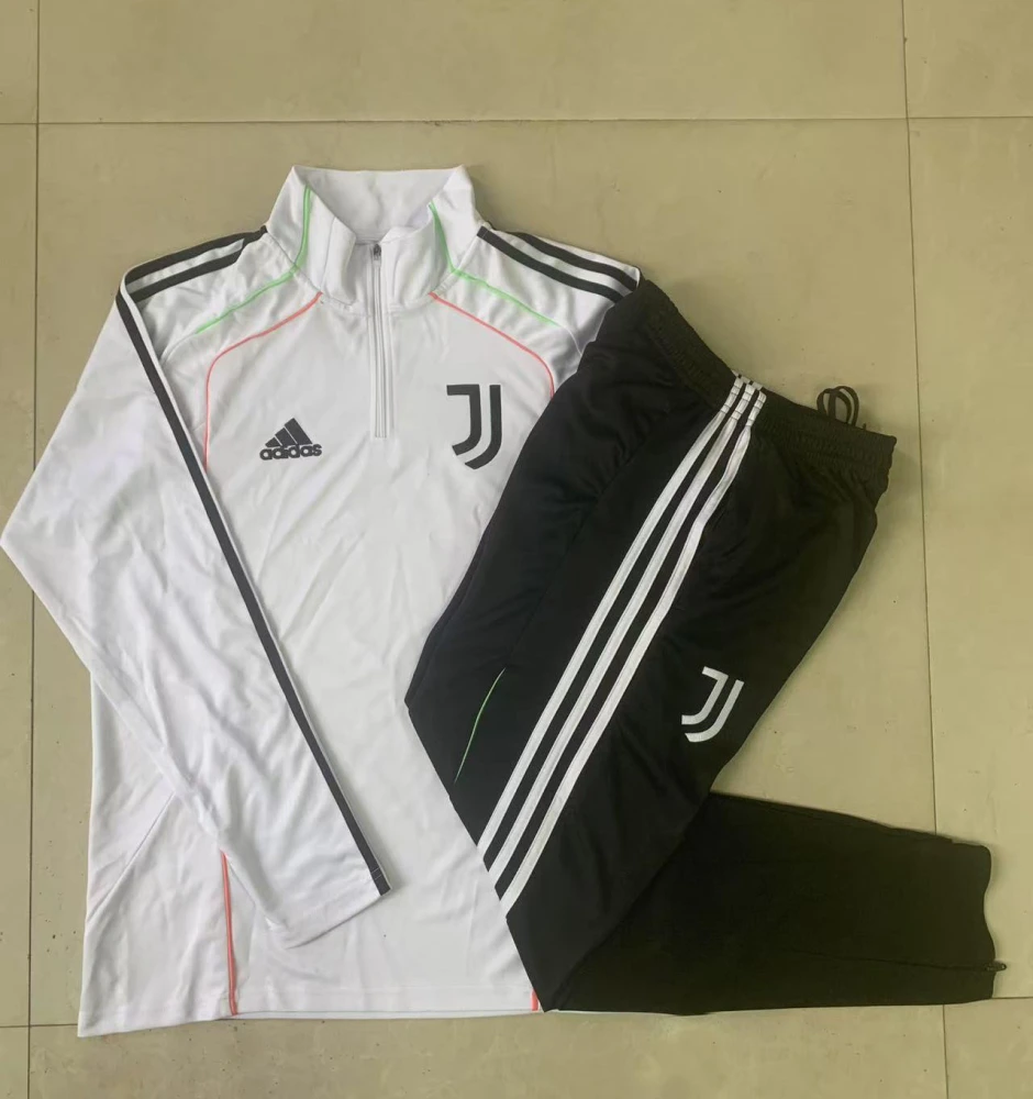 Kids Juventus Training Kit (Sweatshirt+Pants) White 2025/26