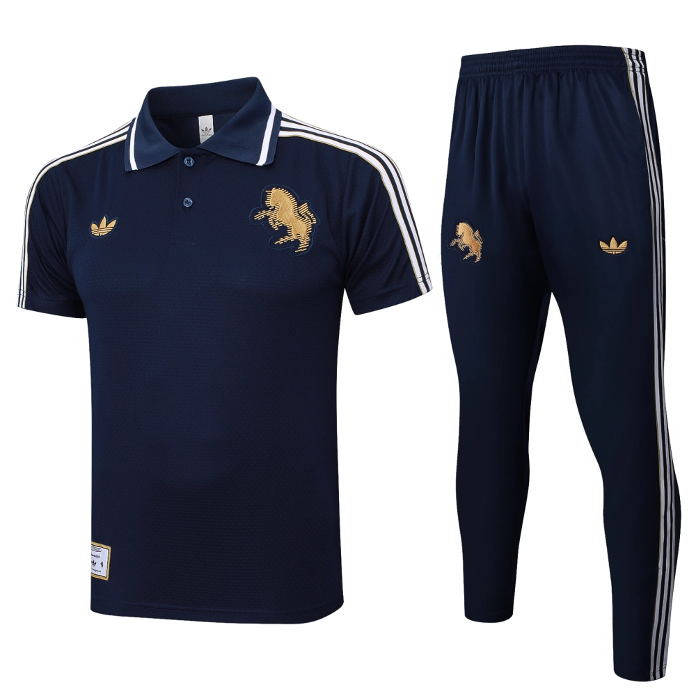 Juventus Training Kit (Polo+Pants) Navy 2025/26