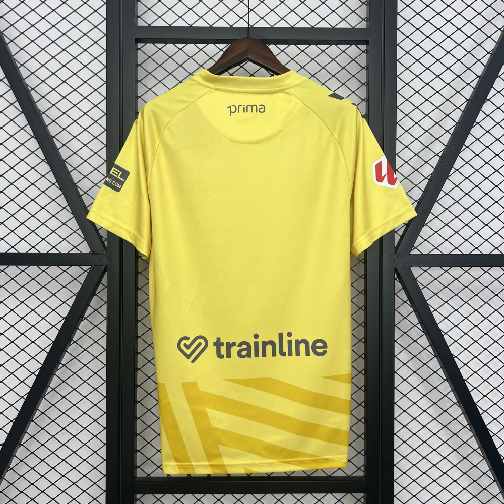 Real Betis Yellow Goalkeeper Custom Soccer Jersey 2025/26