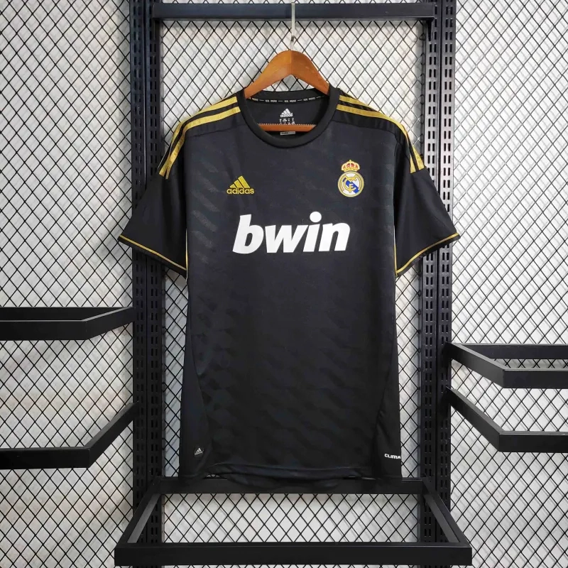 Real Madrid Retro Jersey Away Soccer Custom Shirt 2011/12
