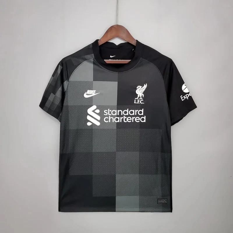 Liverpool Retro Football Jersey Goalkeeper Custom Shirt 2021/22