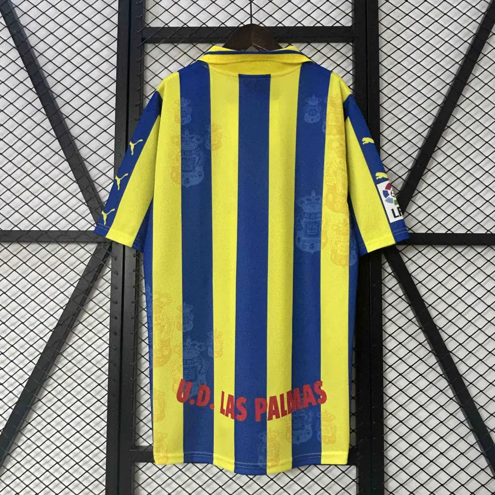 UD Las Palmas Retro Soccer Jersey Away Custom Shirt 1997/98