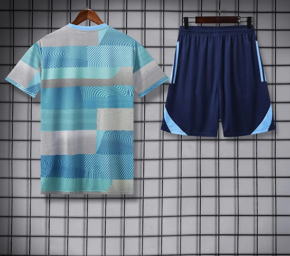 Real Madrid Training Jersey Kit Light Blue 2025/26