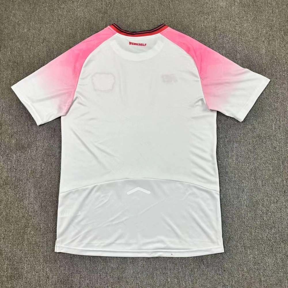 Bayer 04 Leverkusen Soccer Jersey Away Custom Shirt 2025/26