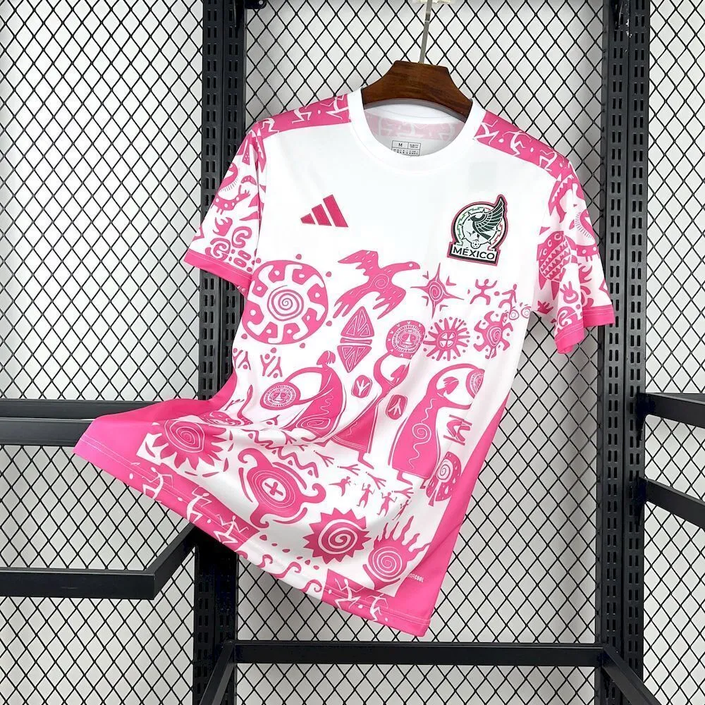 Mexico Soccer Jersey Pink Special Edition Custom Shirt World Cup 2026