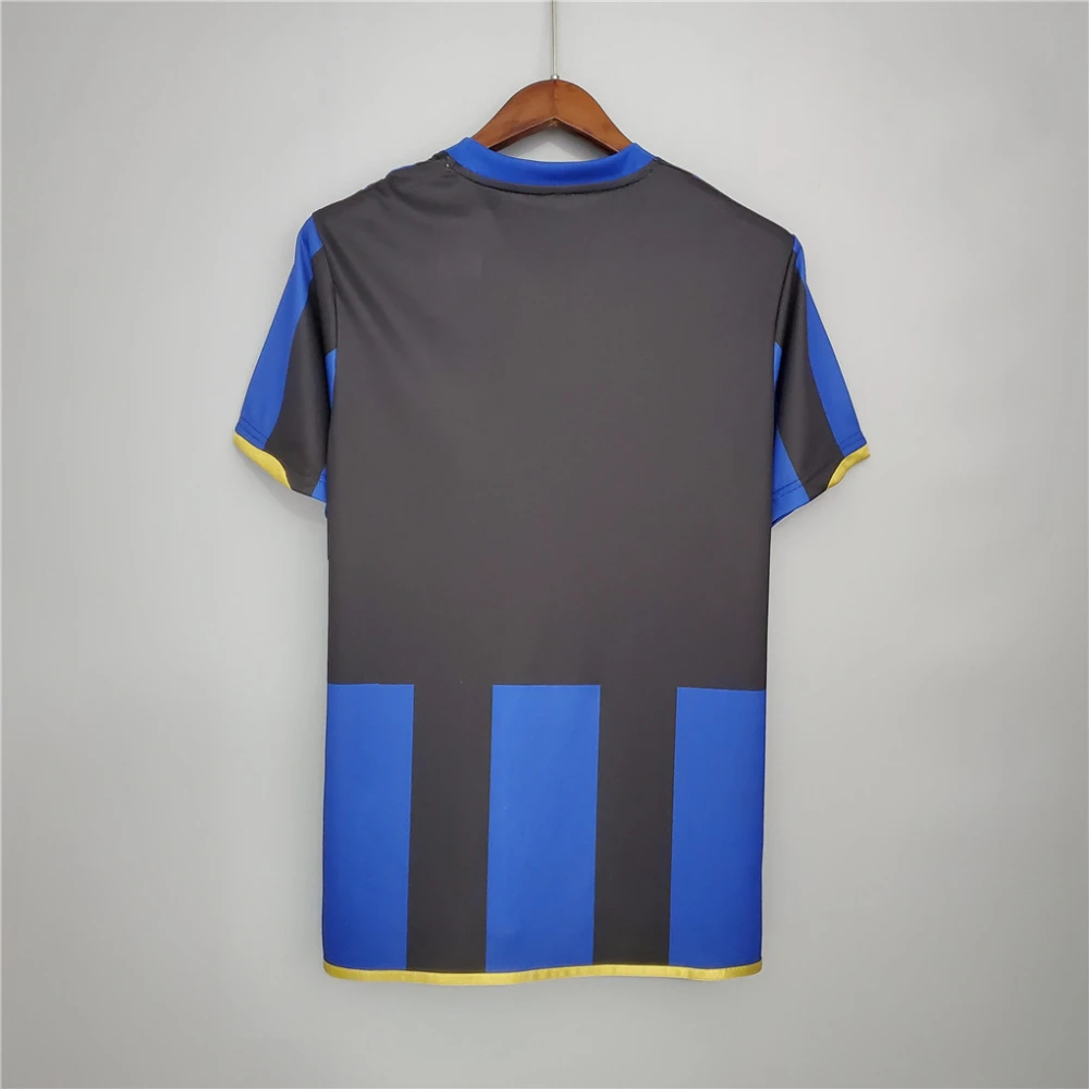 Inter Milan Retro Jersey Custom Home Soccer Jersey 2008/09