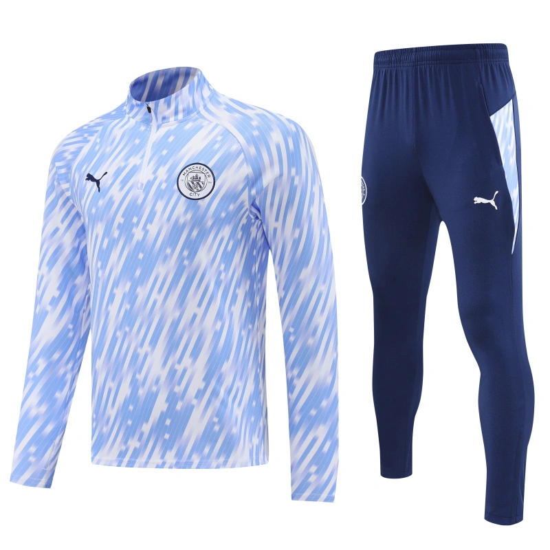 Manchester City Training Kit (Sweatshirt+Pants) Blue 2025/26