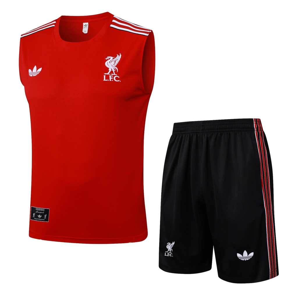 Liverpool Sleeveless Training Kit Red 2025/26