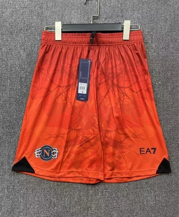 Napoli Soccer Jersey Halloween Special Edition Custom Shorts 2025-26