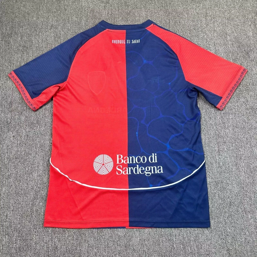 Cagliari Home Football Jersey Custom Shirt 2025/26