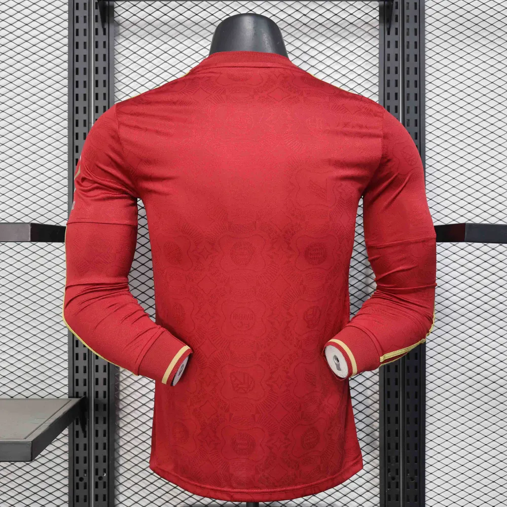 Authentic Bayern Munich Soccer Jersey Shirt Long Sleeve 2025/26 125th Anniversary