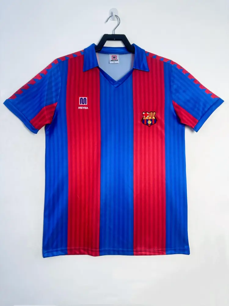 Barcelona Retro Jersey Home Soccer Shirt 1989/92