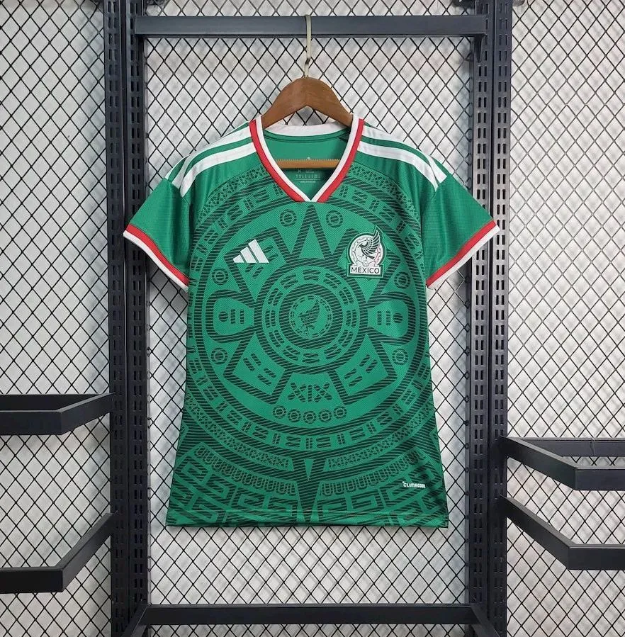 Mexico Soccer Jersey Women's Home Custom Shirt World Cup 2026