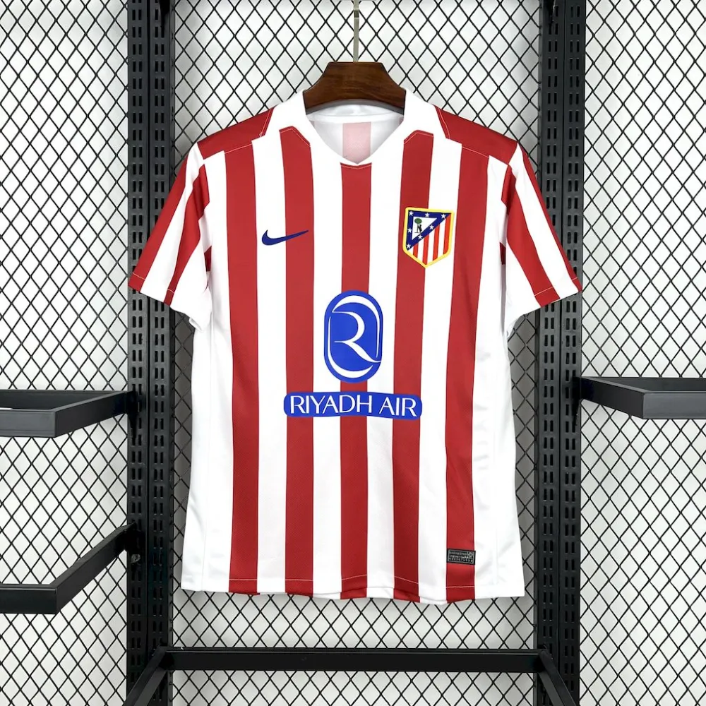 Atletico Madrid Soccer Jersey Home Custom Shirt 2025/26