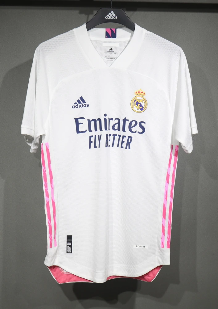 Real Madrid Authentic Retro Jersey Home Soccer Shirt 2020/21