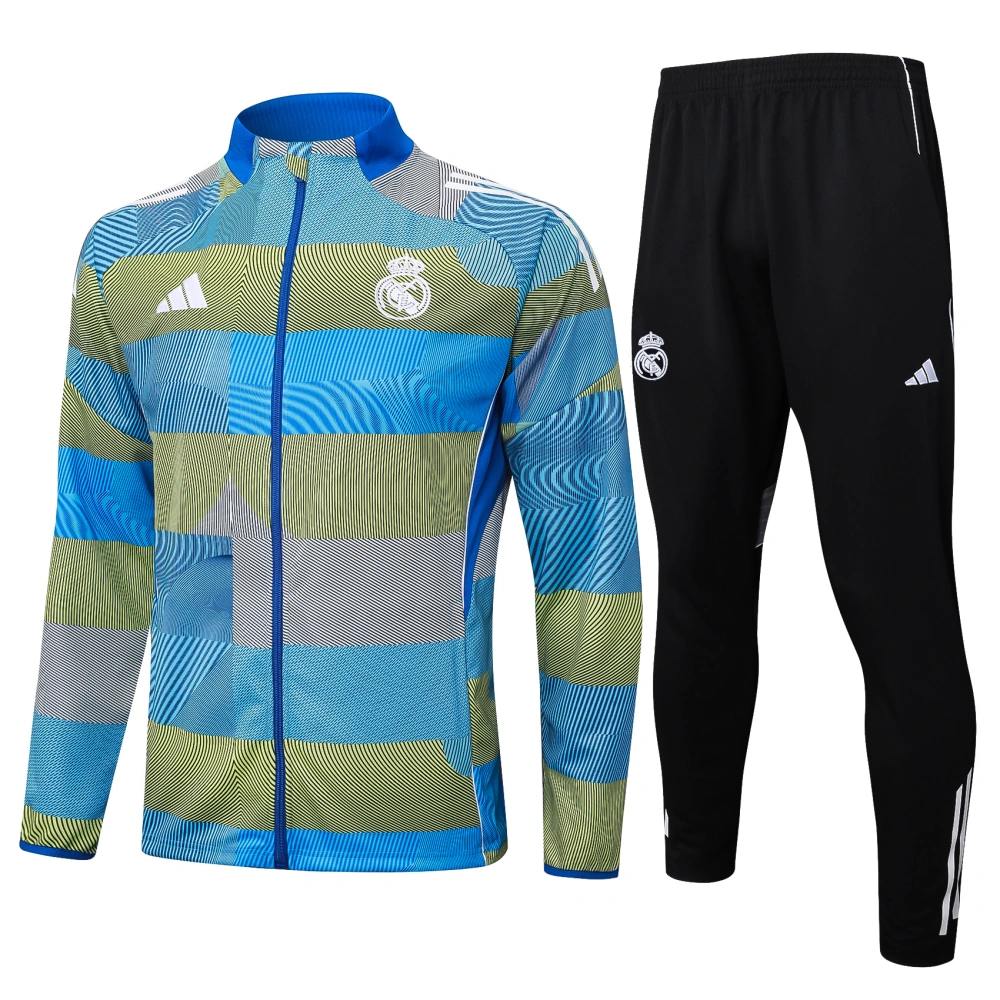 Real Madrid Training Kit (Jacket+Pants) Green 2025/26