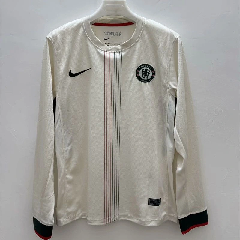 Chelsea Football Jersey Away Long Sleeve Custom Shirt 2025/26