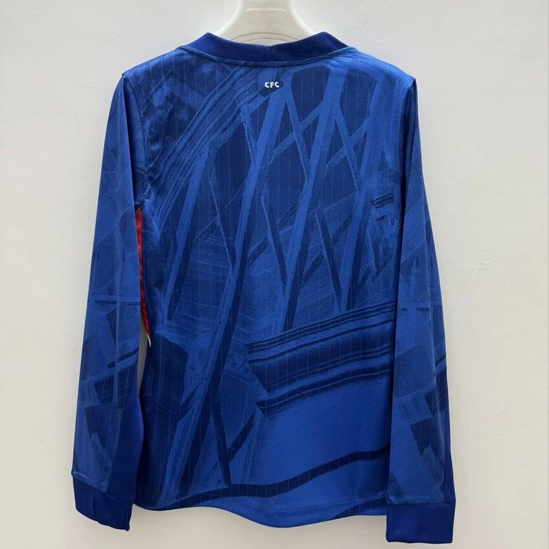 Chelsea Football Jersey Home Long Sleeve Custom Shirt 2025/26