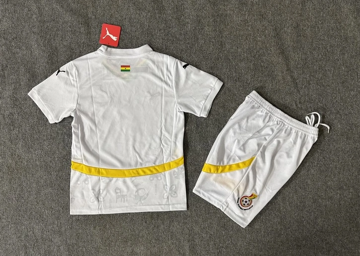 Ghana Soccer Jersey Home Kids Kit Jersey+Shorts World Cup 2024-25