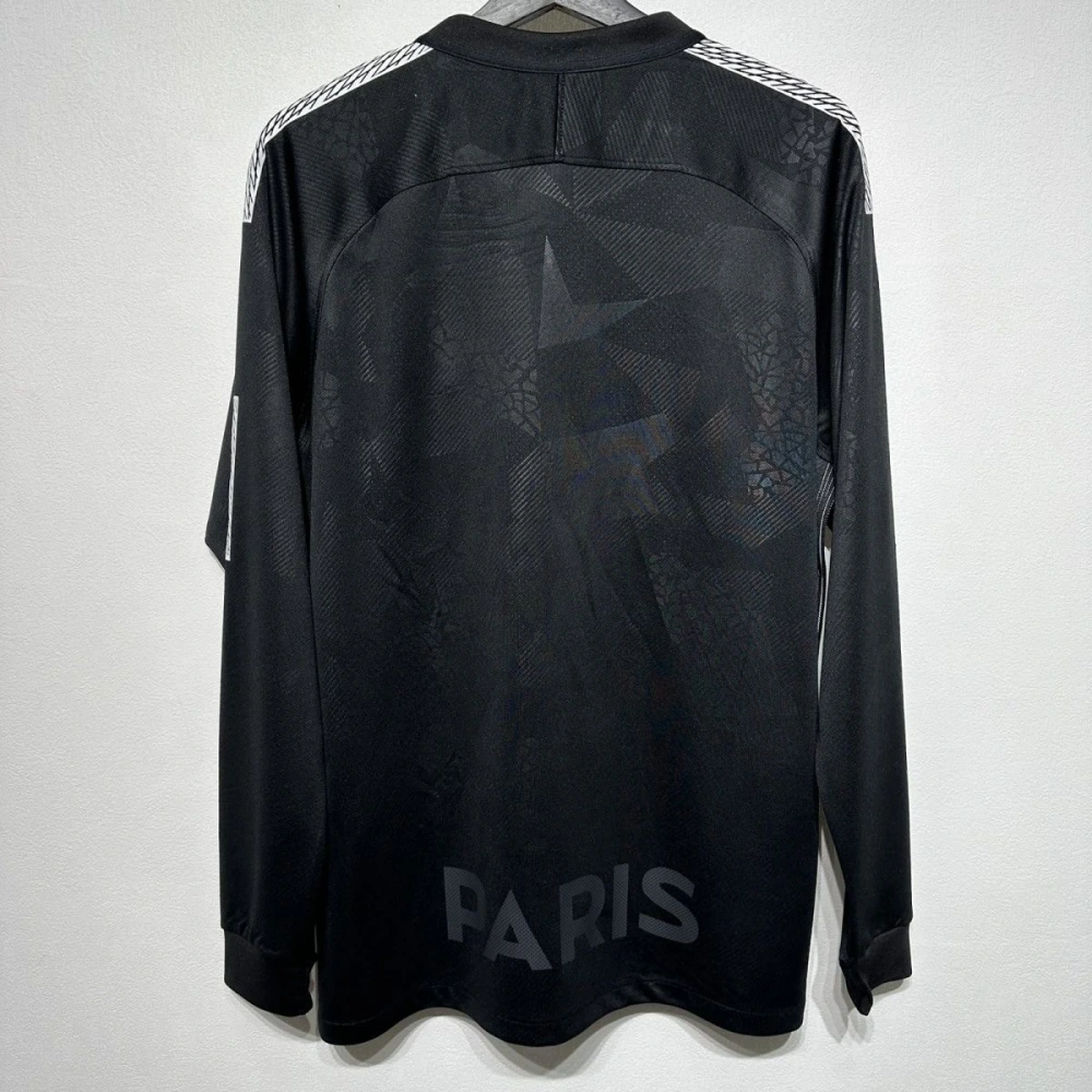 PSG Retro Jersey Third Away Long Sleeve Soccer Shirt 2017/18