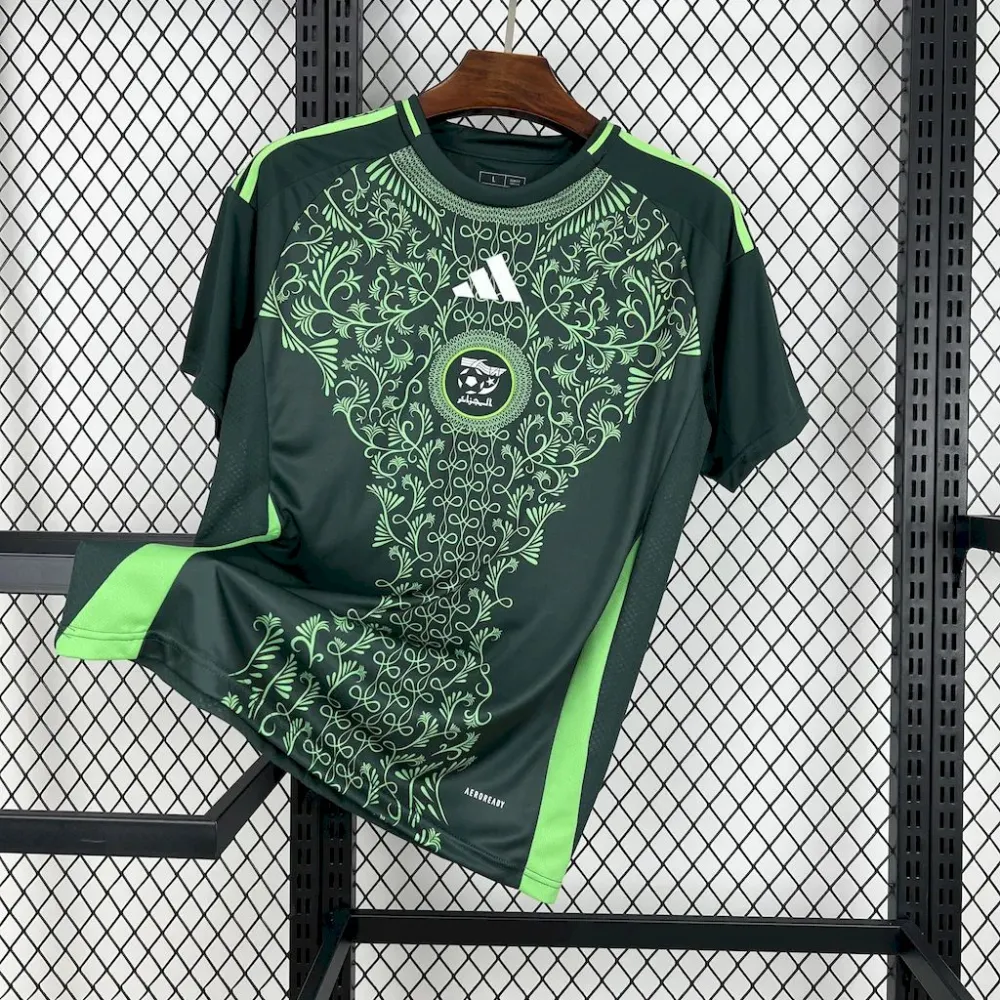 Algeria Soccer Jersey Away Custom Shirt 2024-25
