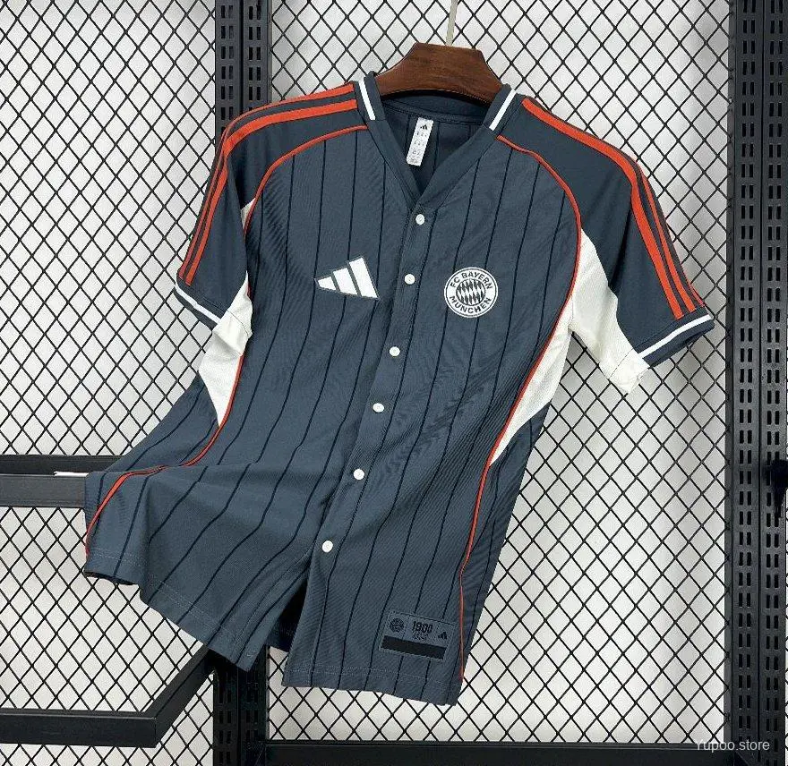 Bayern Munich x US Pack Baseball Jersey Shirt 2025/26
