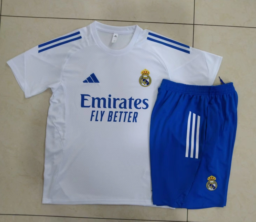 Real Madrid Training Jersey Kit White 2025/26