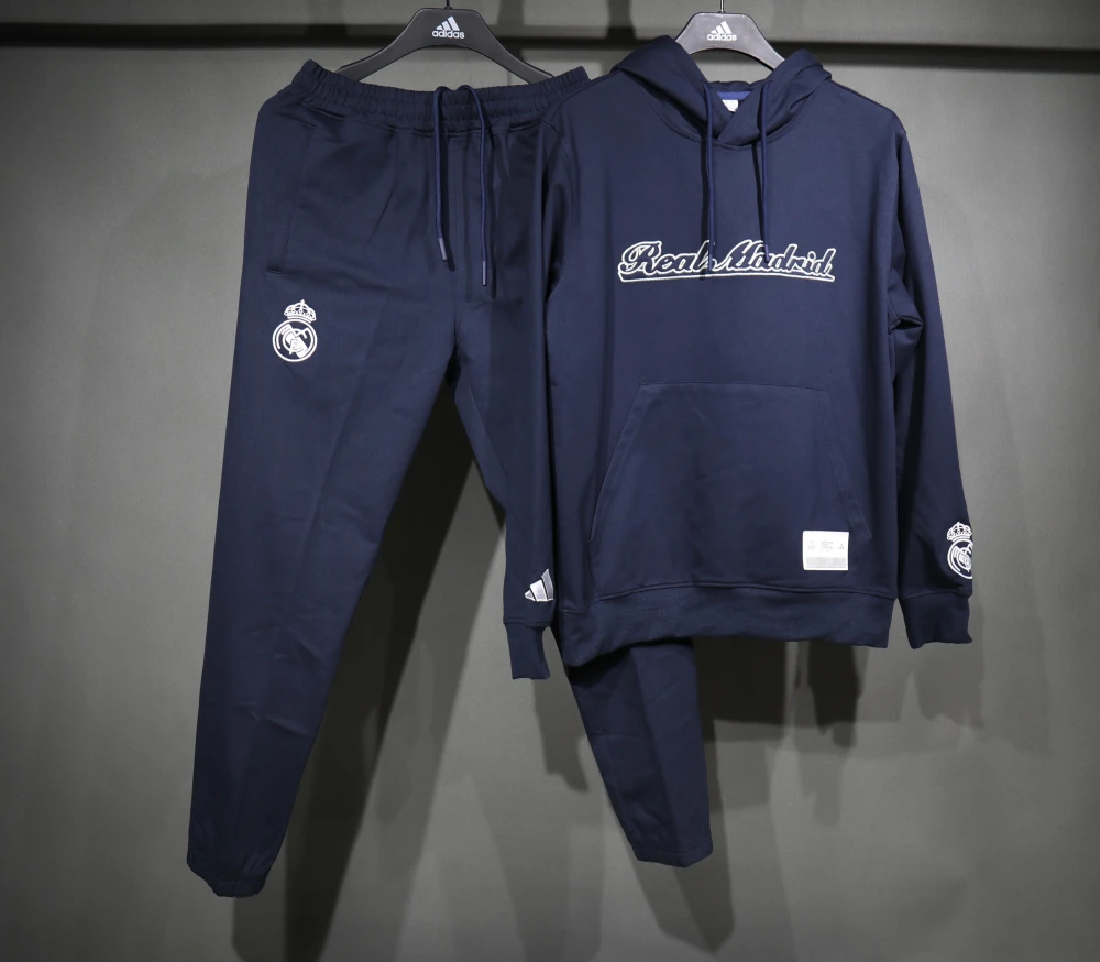 Real Madrid Hoodie Training Kit (Sweatshirt+Pants) 2025/26