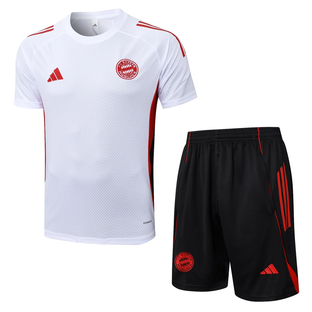 Bayern Munich Training Jersey Kit White 2025/26