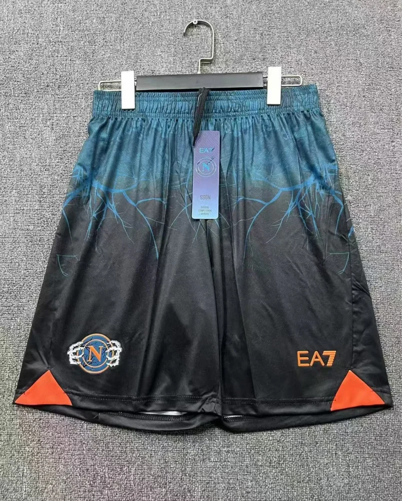 Napoli Soccer Jersey Halloween Special Edition Custom Shorts 2025-26