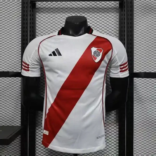 River Plate Authentic Soccer Jersey Home Shirt 2025/26