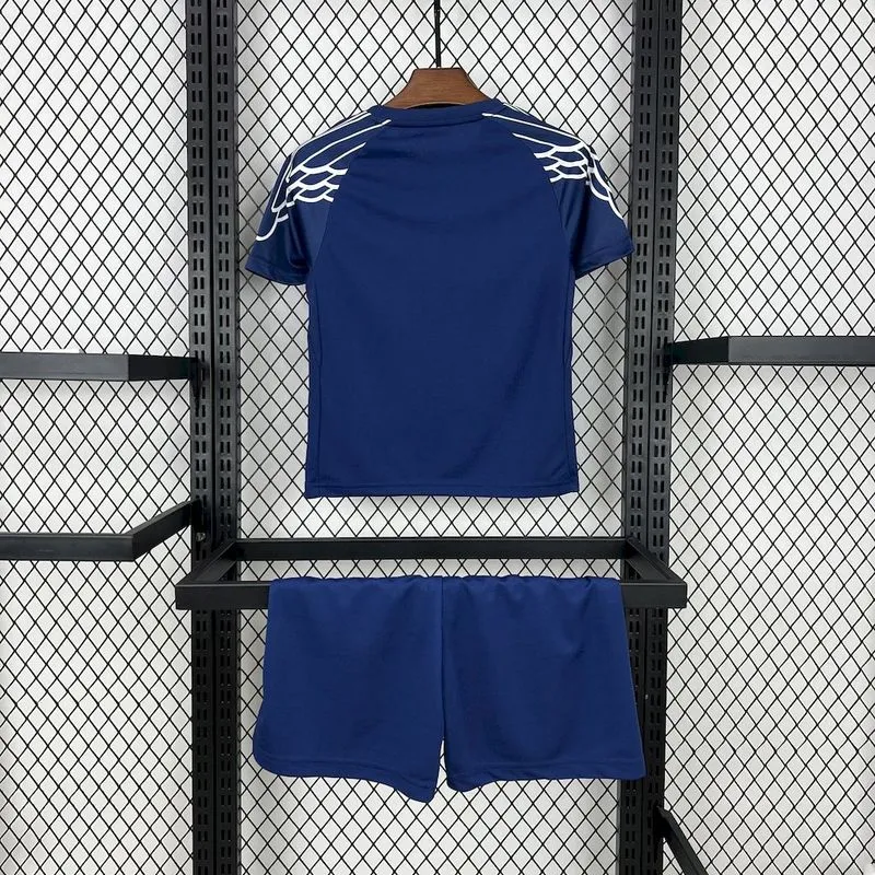 PSG Soccer Jersey Fourth Away Kids Kit Jersey+Short 2024/25